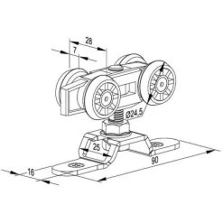 Kit Monture SLID'UP 160 9 Kit Monture SLID'UP 160 -Portes Et Fenêtres Magasin 72272 5