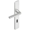 Ensemble De Porte Riviera BEZAULT Entraxe 195 Mm Argent - Clé I - 0072775