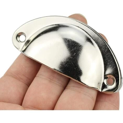 10pcs Poignée De Tiroir Vintage Poignée De Coquille Bouton De Porte Poignée De Meuble Cuisine Poignée Bouton En Forme De Coquille Poignée Bouton De Porte Décoration Rétro Pour Meuble Tiroir, Avec Vis 2 10pcs Poignée De Tiroir Vintage Poignée De Coquille Bouton De Porte Poignée De Meuble Cuisine Poignée Bouton En Forme De Coquille Poignée Bouton De Porte Décoration Rétro Pour Meuble Tiroir, Avec Vis – Image 2