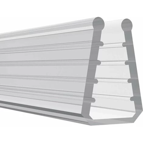 Joint D'étanchéité Vitre Verre En Silicone Translucide 6 Mètres Profil Porte Douche Coulisse Meuble Tablette Vitrine, Hauteur 8mm épaisseur De Verre 8mm 1 Joint D'étanchéité Vitre Verre En Silicone Translucide 6 Mètres Profil Porte Douche Coulisse Meuble Tablette Vitrine, Hauteur 8mm épaisseur De Verre 8mm
