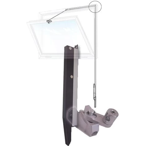 Ferme-imposte SIROCCO 2,5 M - COMTRA - KS7000B-025GA 1 Ferme-imposte SIROCCO 2,5 M - COMTRA - KS7000B-025GA