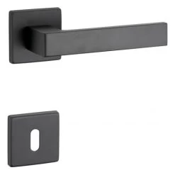 THIRARD - Paire De Béquilles Zibel Pour Porte, Carré 7mm, Noir Mat -Portes Et Fenêtres Magasin 79067652 3