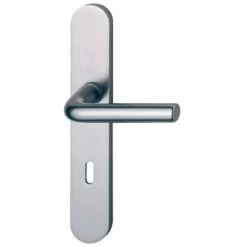 Ensemble Sur Plaque Fondue Arles 197L/300M HOPPE Argent F1 - Clé L - 596195