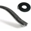 Joint Brosse Non Adhésif Noir Coulissant Bande Anti Poussière Recouvrant Les Trous De Montage Fenêtre Porte Coulissantes Rail Etanchéité Meuble Placard Isolation Verre Vitre, 14mm X 4mm X 2m