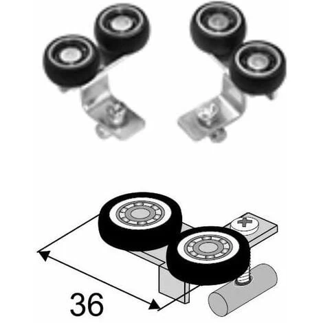 Jeu De Galets Supérieurs Sans Cadre Pour Porte Coulissante Verre 10mm Asymétrique Gauche Et Droite Chariot Guide Coulisse Fixation Armoire Dressing Placard L+R 1 Jeu De Galets Supérieurs Sans Cadre Pour Porte Coulissante Verre 10mm Asymétrique Gauche Et Droite Chariot Guide Coulisse Fixation Armoire Dressing Placard L+R