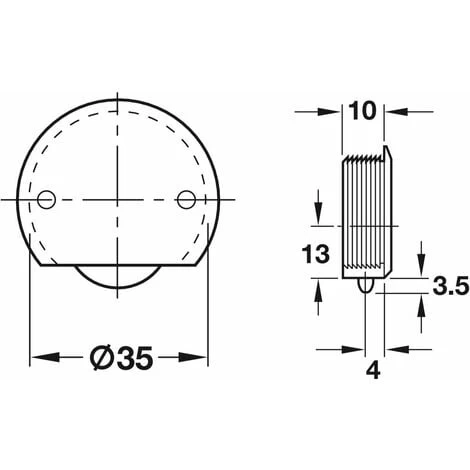 2x Chariot Pour Portes Coulissantes Linéaires à Enfoncer Ø35mm Avec Axe Renforcé Et Galet Convexe Plastique Blanc Galet Armoire Placard Dressing Garniture Coulisse Rail 2 2x Chariot Pour Portes Coulissantes Linéaires à Enfoncer Ø35mm Avec Axe Renforcé Et Galet Convexe Plastique Blanc Galet Armoire Placard Dressing Garniture Coulisse Rail – Image 2
