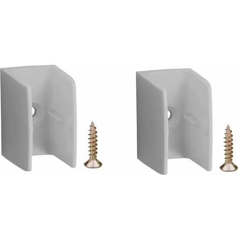 2x Clip Bloqueur De Manivelle Volet Roulant Gris Support Guide Manette Plastique 15mm - 18mm Universel Fenêtre Mur à Visser 1 2x Clip Bloqueur De Manivelle Volet Roulant Gris Support Guide Manette Plastique 15mm - 18mm Universel Fenêtre Mur à Visser