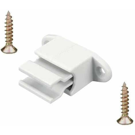 Clip Bloqueur De Manivelle Volet Roulant Réglable Blanc Support Guide Manette Plastique 14mm Universel Fenêtre Mur à Visser 1 Clip Bloqueur De Manivelle Volet Roulant Réglable Blanc Support Guide Manette Plastique 14mm Universel Fenêtre Mur à Visser