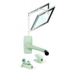 Kit Ferme Imposte Manivelle Windy 605 Noir SOUCHIER Pour Châssis Abattant Intérieur L.6.05m - 26811