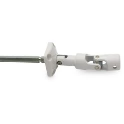 Sortie De Caisson Blanc, 6 Pans De 7, L.175mm, Volet Roulant à Manivelle