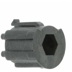 Moyeu Volet Roulant Pour Treuil Deprat Crabot Mâle 22mm Sortie 6 Pans 10mm En Plastique Noir à Clipser Ouverture Fermeture Enroulement Déroulement Fenêtre Store Cordon