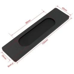 2 Pièces Poignées De Porte Coulissantes Auto-adhésives Poignées Meuble Carrée En Alliage D'Aluminium Sans Perforation Noir 7 2 Pièces Poignées De Porte Coulissantes Auto-adhésives Poignées Meuble Carrée En Alliage D'Aluminium Sans Perforation Noir -Portes Et Fenêtres Magasin 85942268 3