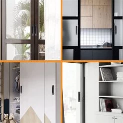 2 Pièces Poignées De Porte Coulissantes Auto-adhésives Poignées Meuble Carrée En Alliage D'Aluminium Sans Perforation Noir 9 2 Pièces Poignées De Porte Coulissantes Auto-adhésives Poignées Meuble Carrée En Alliage D'Aluminium Sans Perforation Noir -Portes Et Fenêtres Magasin 85942268 5