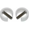 2x Clip De Fixation Avec Goupille Ø 4mm Pour Manivelle Volet Roulant Ø 13mm Extérieur Couleur Blanc Fenêtre Store Ouverture Fermeture Clipsage