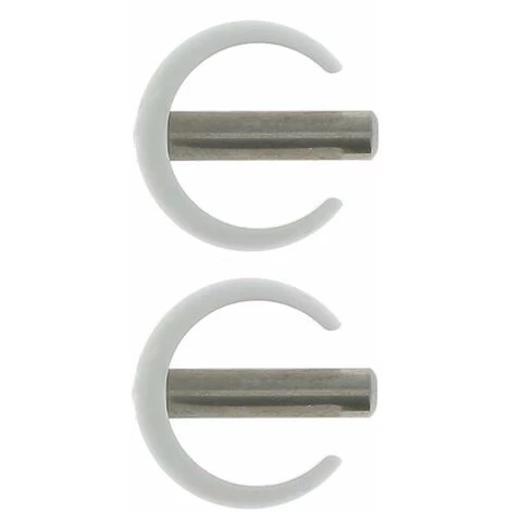 2x Clip De Fixation Avec Goupille Ø 4mm Pour Manivelle Volet Roulant Ø 13mm Extérieur Couleur Blanc Fenêtre Store Ouverture Fermeture Clipsage 2 2x Clip De Fixation Avec Goupille Ø 4mm Pour Manivelle Volet Roulant Ø 13mm Extérieur Couleur Blanc Fenêtre Store Ouverture Fermeture Clipsage – Image 2