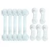 Lot De 10 Verrous De Sécurité Pour Bébé, Mini Verrous De Sécurité Transparents Pour Enfants Pour Placards, Tiroirs, Placards, Réfrigérateur, Réfrigérateur, Ordures