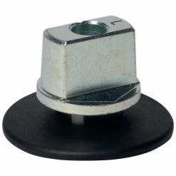 Axe Traversant BTS Long Plat Conique Galvanisé 3 Degrés Versetzt DIN Gauche