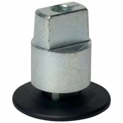 Axe Traversant BTS Renou. 15mm Plat Conique Galvanisé 3 Degrés DIN Gauche