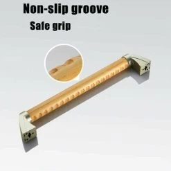 Bois Barre De Maintien Douche Et WC Pour Handicape Barre D'appui Salle De Bain Étanche Antidérapant Poignée De Baignoires Pour Personnes âgées White Wood-54cm,1pcs 8 Bois Barre De Maintien Douche Et WC Pour Handicape Barre D'appui Salle De Bain Étanche Antidérapant Poignée De Baignoires Pour Personnes âgées White Wood-54cm,1pcs -Portes Et Fenêtres Magasin 87231850 4