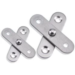 6 Pièces Charnière à Pivot,Porte Pivot,De Charnière De Pivot De Porte Rotative Pour Montage Sur Charnière De Porte Pivotante à 360 Degrés Matériel -Portes Et Fenêtres Magasin 87488712 4