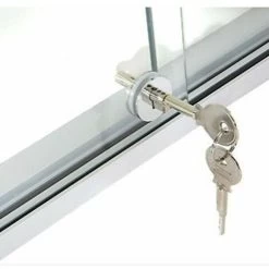 Serrure De Porte En Verre. Serrure De Porte Coulissante. Serrure Ronde En Verre. Serrure De Porte Mobile Serrure D'armoire à Bijoux Serrure En Verre