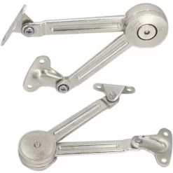 Lot De 2 Compas à Système D’amortissement Pour Abattants De Portes Relevables De Placard De Cuisine