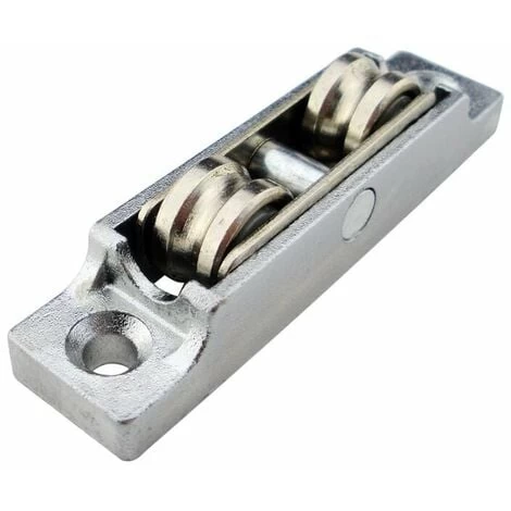 Essieux 12 Mm Métal Pour Fenêtre Coulissante Roulettes Poulie à Double Roue 4 Essieux 12 Mm Métal Pour Fenêtre Coulissante Roulettes Poulie à Double Roue – Image 4