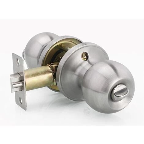 Poignée De Porte, Avec Serrure à Pêne Dormant, Avec Clé, âme En Cuivre, Avec Serrure Intérieure, Ronde 6.5-8.5 1 Poignée De Porte, Avec Serrure à Pêne Dormant, Avec Clé, âme En Cuivre, Avec Serrure Intérieure, Ronde 6.5-8.5