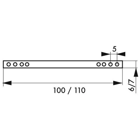 THIRARD - Jeu De 2 Carrés 7x110 Mm, Pleins 2 THIRARD - Jeu De 2 Carrés 7x110 Mm, Pleins – Image 2