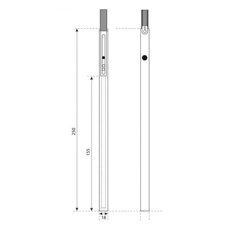 FERCO By THIRARD - Rallonge Supplémentaire, 250x18mm, Decena-Trimatic, G-18240-00-0-1 2 FERCO By THIRARD - Rallonge Supplémentaire, 250x18mm, Decena-Trimatic, G-18240-00-0-1 – Image 2