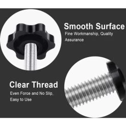 Liquidation totale Étoile à La Main Vis 15 Pièces Vis De Serrage Sur Le Bouton Étoile Bouton En Forme D'étoile Vis Sur Le Bouton Fil De Serrage Bouton Noir En Plastique Pour Meubles DeMachine-outil(M 8 Liquidation totale Étoile à La Main Vis 15 Pièces Vis De Serrage Sur Le Bouton Étoile Bouton En Forme D'étoile Vis Sur Le Bouton Fil De Serrage Bouton Noir En Plastique Pour Meubles DeMachine-outil(M -Portes Et Fenêtres Magasin 89802555 4