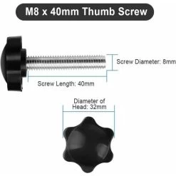 Liquidation totale Étoile à La Main Vis 15 Pièces Vis De Serrage Sur Le Bouton Étoile Bouton En Forme D'étoile Vis Sur Le Bouton Fil De Serrage Bouton Noir En Plastique Pour Meubles DeMachine-outil(M 9 Liquidation totale Étoile à La Main Vis 15 Pièces Vis De Serrage Sur Le Bouton Étoile Bouton En Forme D'étoile Vis Sur Le Bouton Fil De Serrage Bouton Noir En Plastique Pour Meubles DeMachine-outil(M -Portes Et Fenêtres Magasin 89802555 5