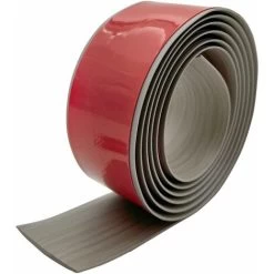 Liquidation totale 200 Cm X 5 Cm Bande De Seuil Profil De Transition Autoadhésif Bande De Recouvrement De Sol En Vinyle, Pour Couvrir Les Carreaux, Les Espaces Entre Les Stratifiés, Grain De Bois Gri