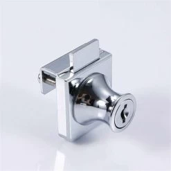 Serrure De Porte En Verre ,Serrure En Acier Chromé,écran En Verre De Verrouillage Pour La Porte En Verre De 5-8mm -Portes Et Fenêtres Magasin 91602955 3