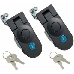 Paquet De 2 Compression Klink Encastré En Alliage De Zinc Réglable Scellé Grande Poignée Fermetures à Compression Manuelles Verrouillage à Clé