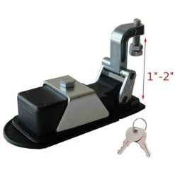 Paquet De 2 Compression Klink Encastré En Alliage De Zinc Réglable Scellé Grande Poignée Fermetures à Compression Manuelles Verrouillage à Clé -Portes Et Fenêtres Magasin 93286543 3