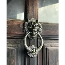 Heurtoir De Porte Tête De Lion -Portes Et Fenêtres Magasin 95135316 5