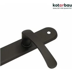 KOTARBAU Poignée De Porte 72 Mm Gauche Droite Serrure à Embout Noir Ensemble De Porte Garniture De Porte Poignée De Porte Poignée De Porte Ensemble De Poignées Porte De Chambre Plaque Longue Alu 9 KOTARBAU Poignée De Porte 72 Mm Gauche Droite Serrure à Embout Noir Ensemble De Porte Garniture De Porte Poignée De Porte Poignée De Porte Ensemble De Poignées Porte De Chambre Plaque Longue Alu -Portes Et Fenêtres Magasin 95292466 5