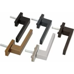 KOTARBAU Poignée De Fenêtre En Aluminium - Gris -Portes Et Fenêtres Magasin 95292503 5