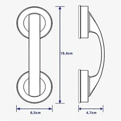 2 Poignées à Ventouses Super Résistantes, Portables, Pour Portes Et Fenêtres En Verre 9 2 Poignées à Ventouses Super Résistantes, Portables, Pour Portes Et Fenêtres En Verre -Portes Et Fenêtres Magasin 96011542 5