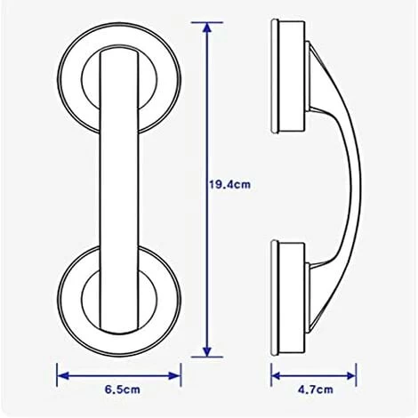 2 Poignées à Ventouses Super Résistantes, Portables, Pour Portes Et Fenêtres En Verre 5 2 Poignées à Ventouses Super Résistantes, Portables, Pour Portes Et Fenêtres En Verre – Image 5