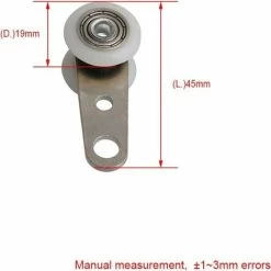 Lot De 10 Roulettes Pour Baies Vitrées Ou Portes Coulissantes - En Métal Et En Plastique - 4,5 X 1,9 Cm 9 Lot De 10 Roulettes Pour Baies Vitrées Ou Portes Coulissantes - En Métal Et En Plastique - 4,5 X 1,9 Cm -Portes Et Fenêtres Magasin 96839239 5