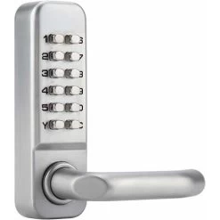 Serrure à Code Mécanique étanche, Combinaison De Code à 1 à 11 Chiffres Mot De Passe De Sécurité Serrure Codée Serrure De Porte à Combinaison Mécanique Sans Clé Pour Porte De Bureau En Bois H49