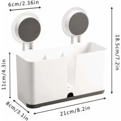 MOWZE Panier Séchage D'Ustensiles Cuisine, Panier De Séchage D'Ustensiles, Support Vidange Cuillère Fourchette, Pour La Maison Couteau De Cuisine Cuillère Cuillère Organisateurs De Vaisselle -Portes Et Fenêtres Magasin 97641613 3