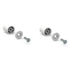 Butées De Volet Roulant Rondes Coloris Blanc