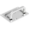 GP Accessoire De Levage,1pcs Poignée De Tirage Bateau De Trappe, Traction En Acier Inoxydable Casier De Trappe Affleurant De Bateau